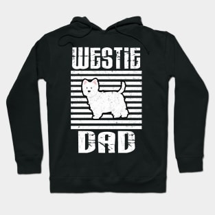 Westie Dad Proud Dogs Hoodie